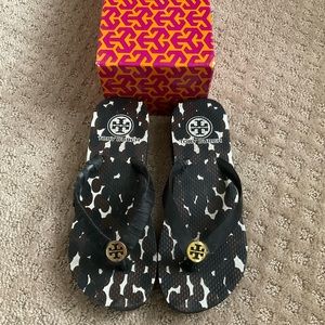 Tory Burch platform flip flops